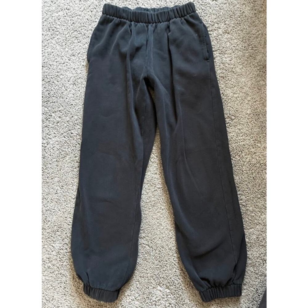John Galt Sweatpants Haram Pants Elastic Waist & Leg bottom Dr. Gray side pocket